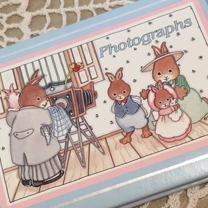 Vintage Bunny Rabbit Photo Album New In Box 1977